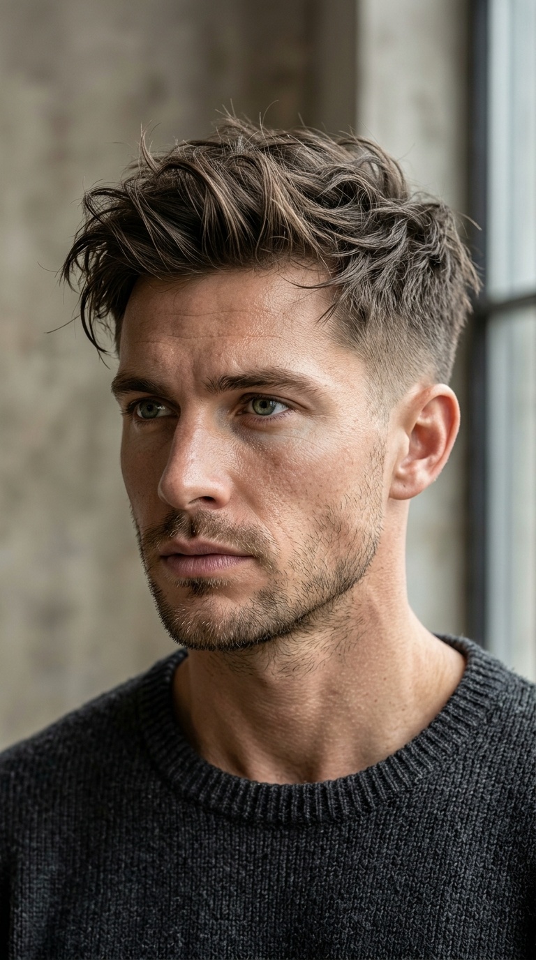 The Messy Low Fade