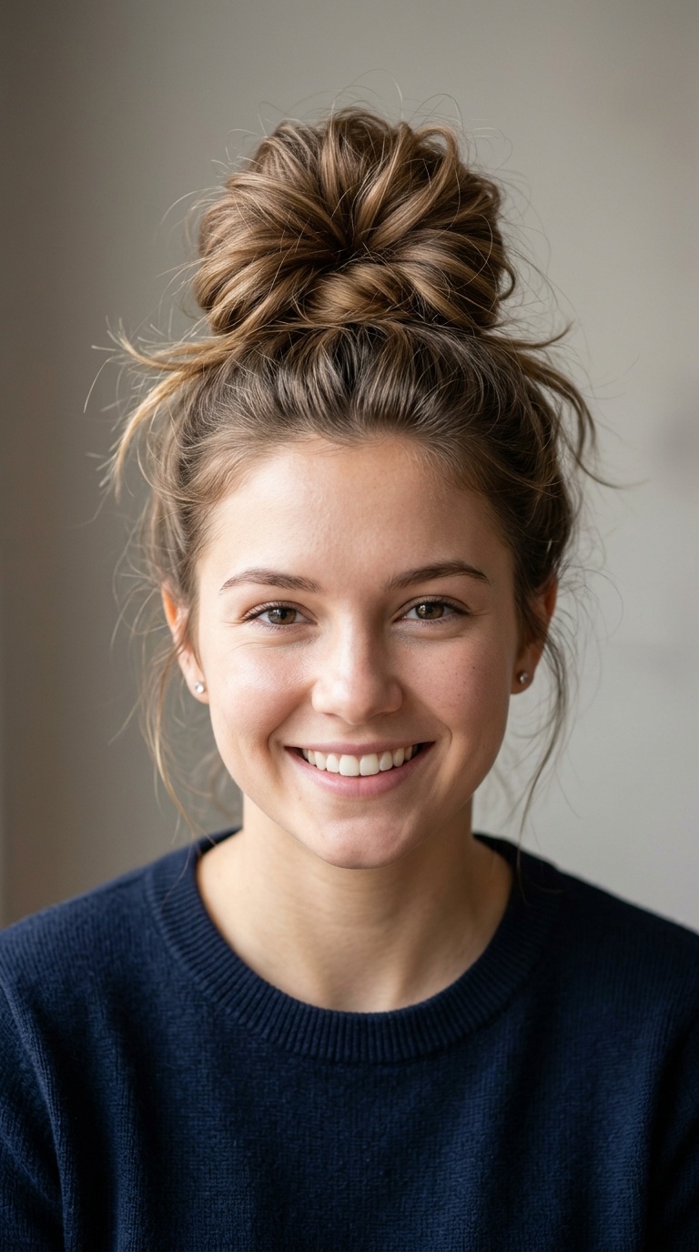 The Messy Top Knot