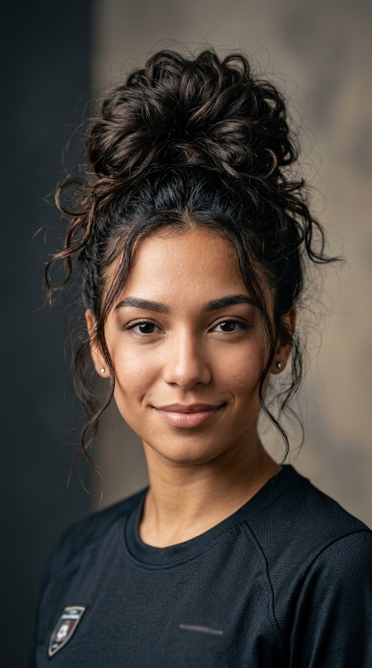 The Messy Top Knot