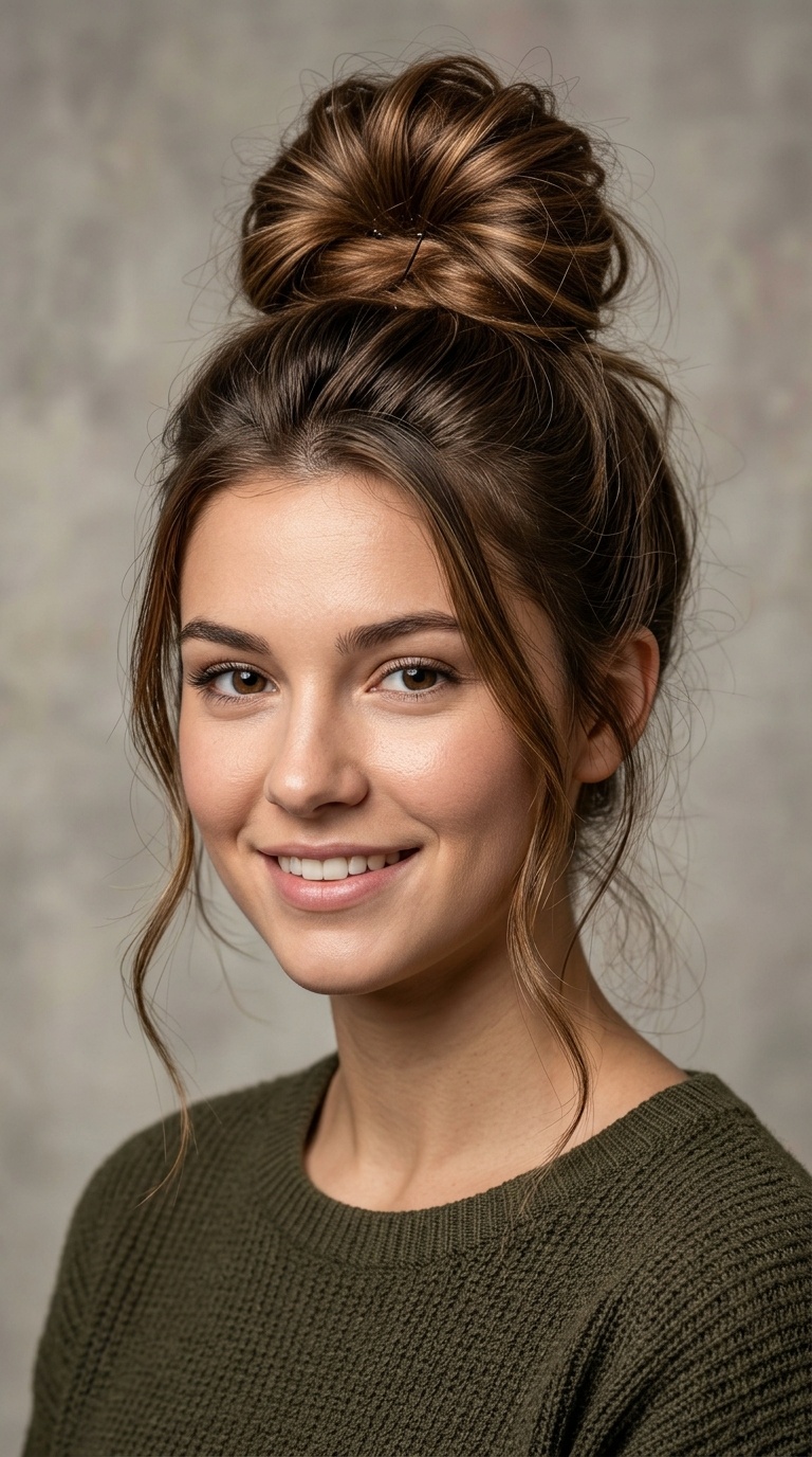 The Messy Top Knot