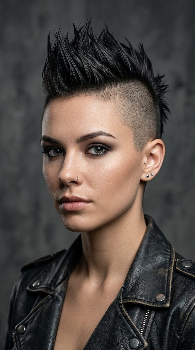 The Minimalist Spiky Mohican