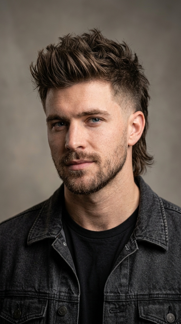 The Mullet-Hawk with Mid Taper