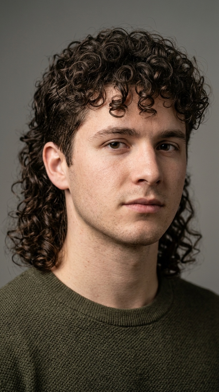 The Mullet with Natural Texture