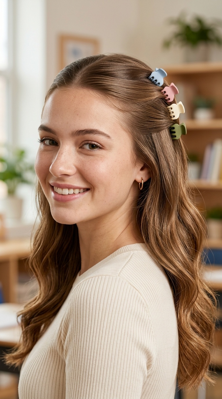 The Multi-Clip Stacked Half-Up