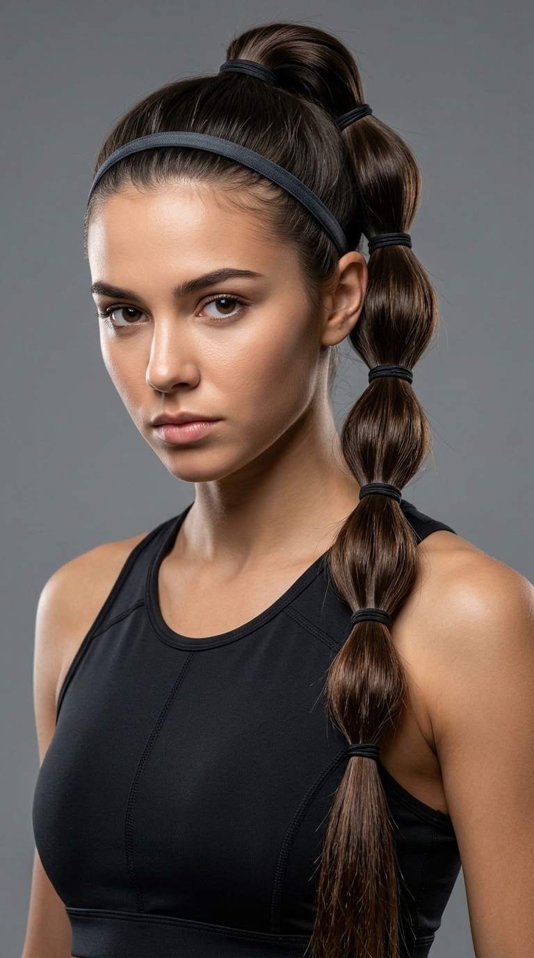 The Multi-Segmented Bubble Ponytail
