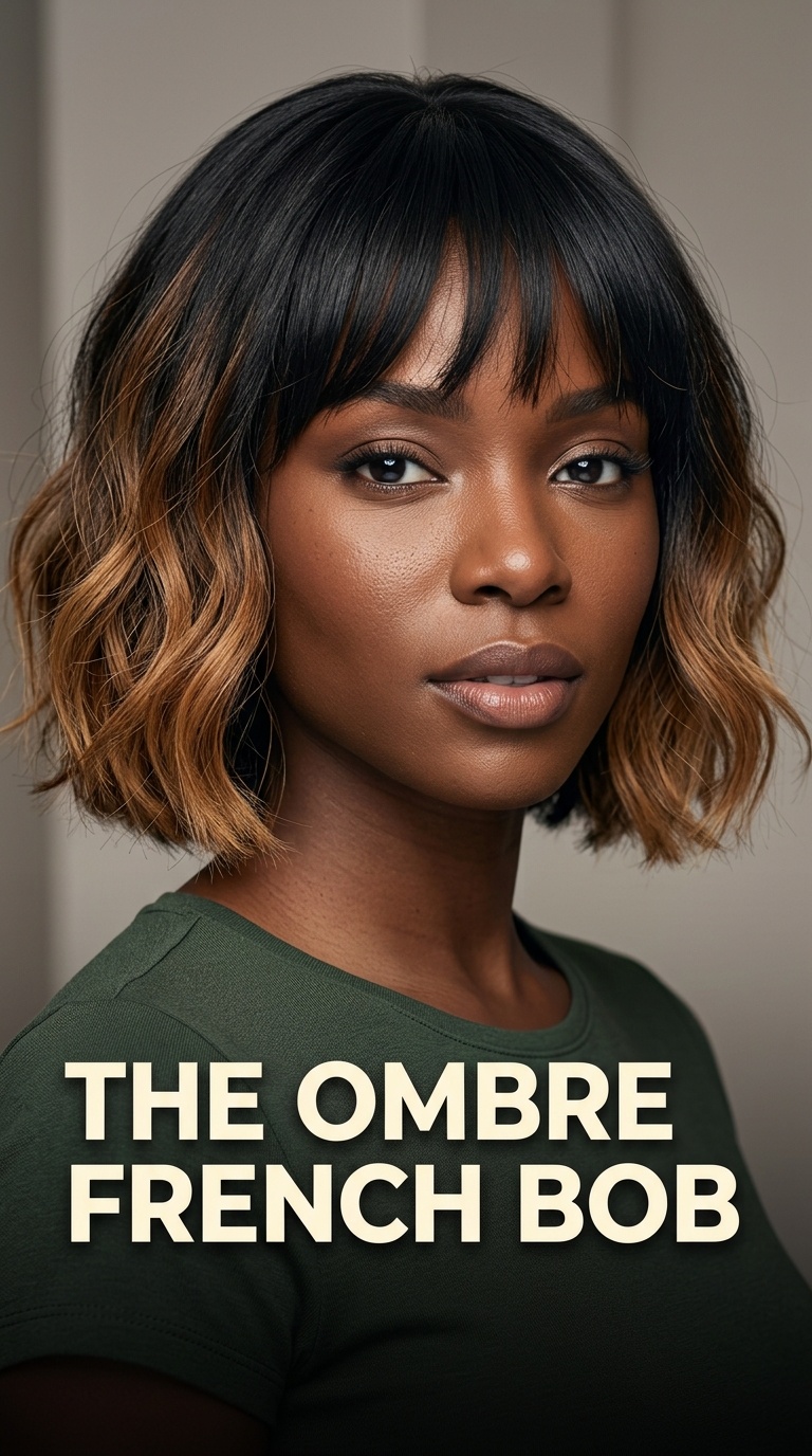 The Ombre French Bob