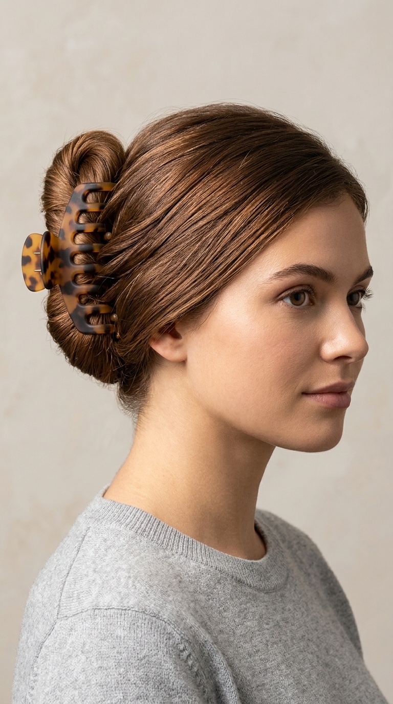 The Oversized Claw Clip Twist