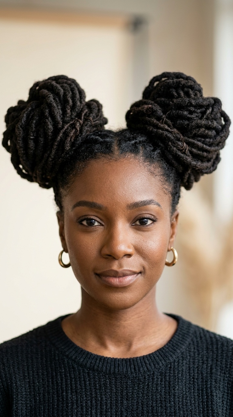 The Oversized Double Space Buns