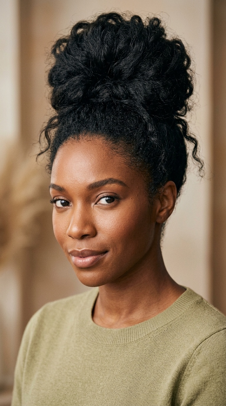 The Oversized Messy Bun
