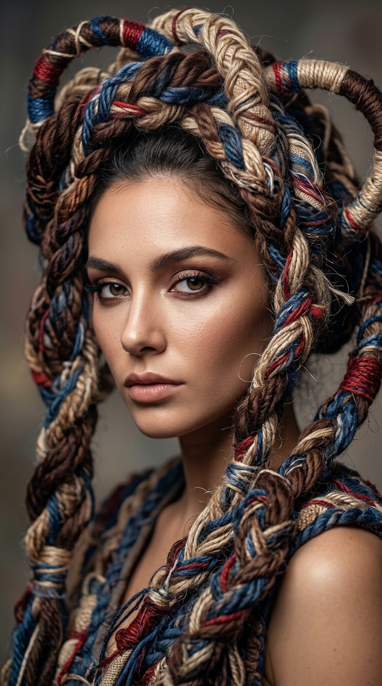 The Oversized Puppet String Weave