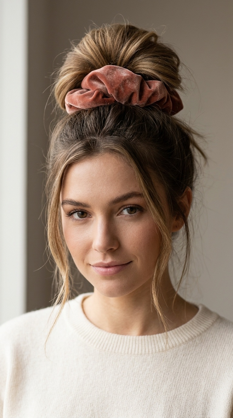 The Oversized Scrunchie Pineapple