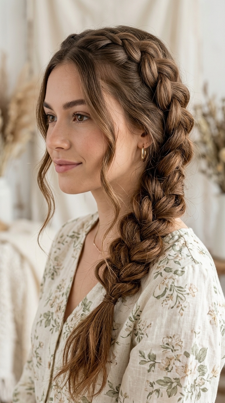 The Pancake Side Braid