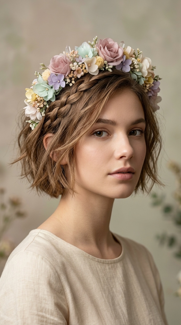 The Pastel Petal Crown