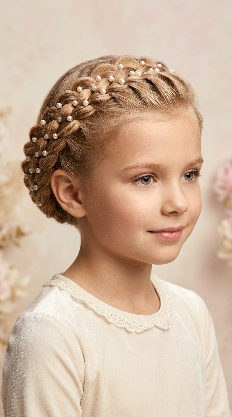 The Pearl-Inlaid French Braid