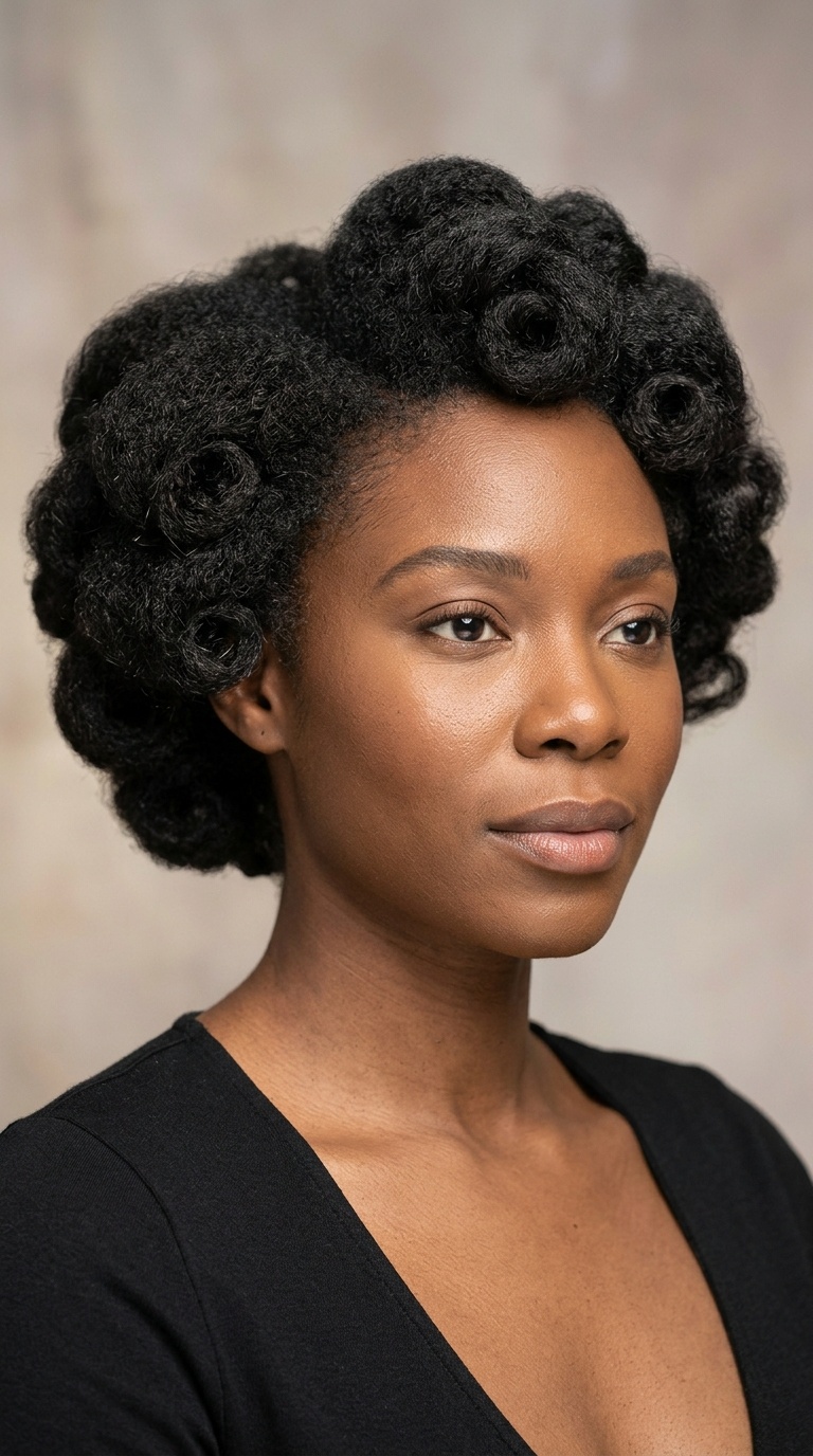 The Pin-Curled Bombshell