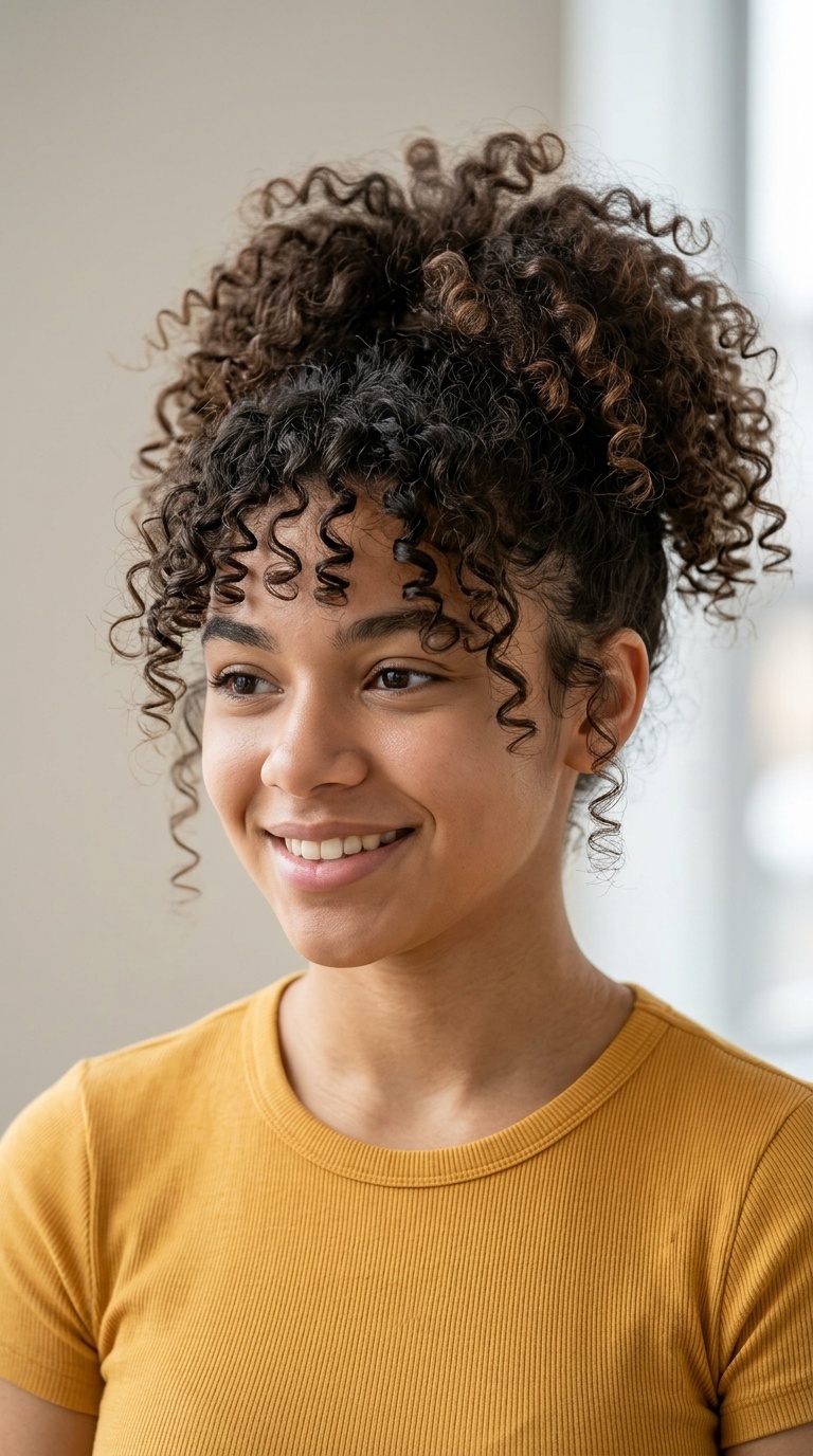 The Pineapple (for Curls)
