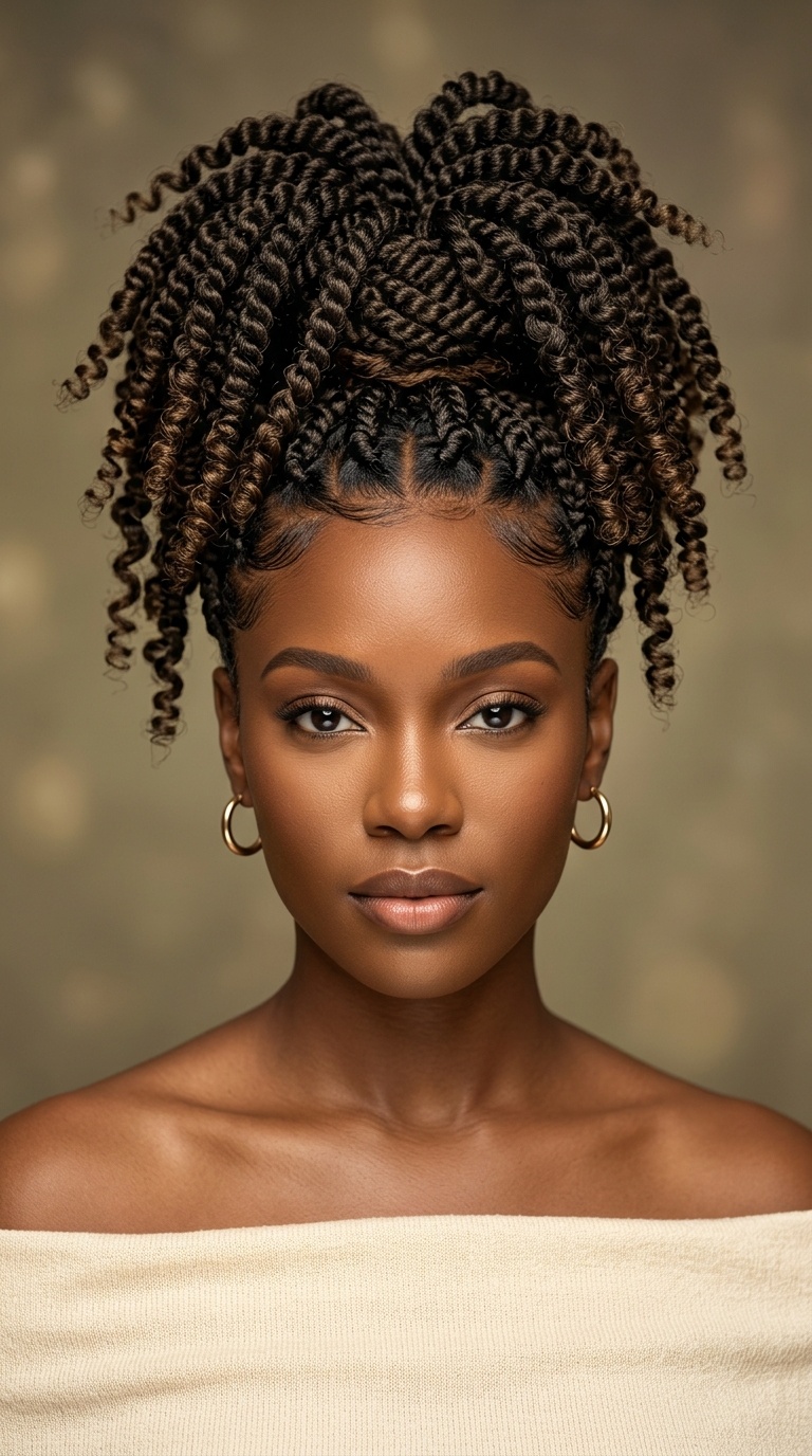 The Pineapple Updo