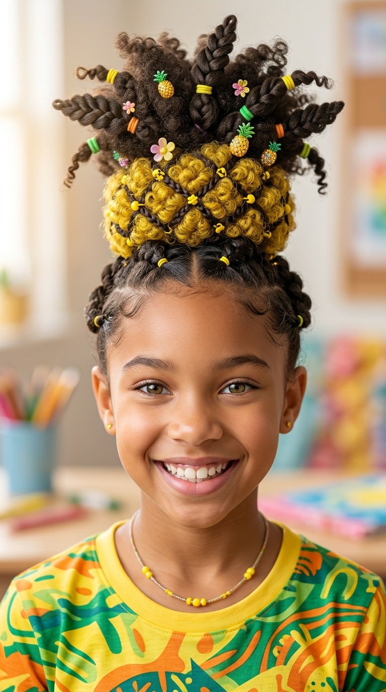 The Pineapple Updo