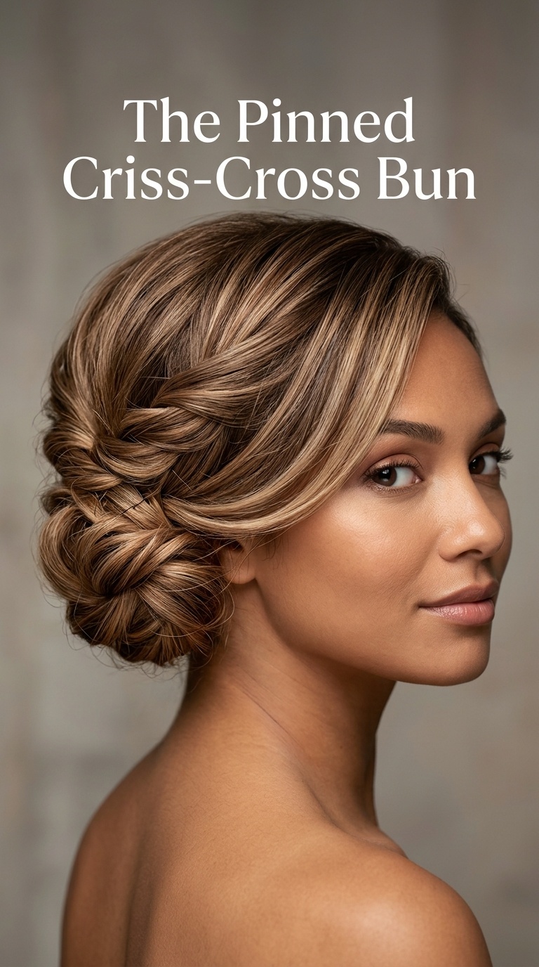 The Pinned Criss-Cross Bun