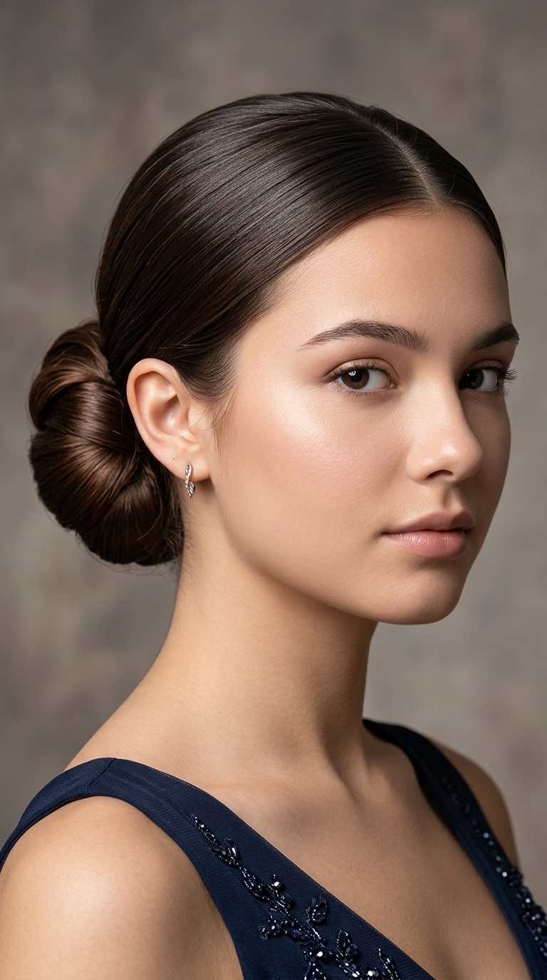 The Polished Ballerina Mid-Bun