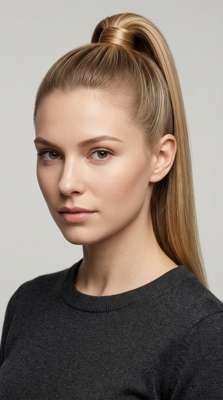 The Polished High Ponytail