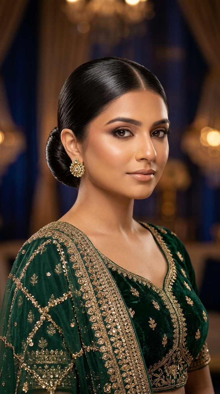 The Polished Sleek Low Bun