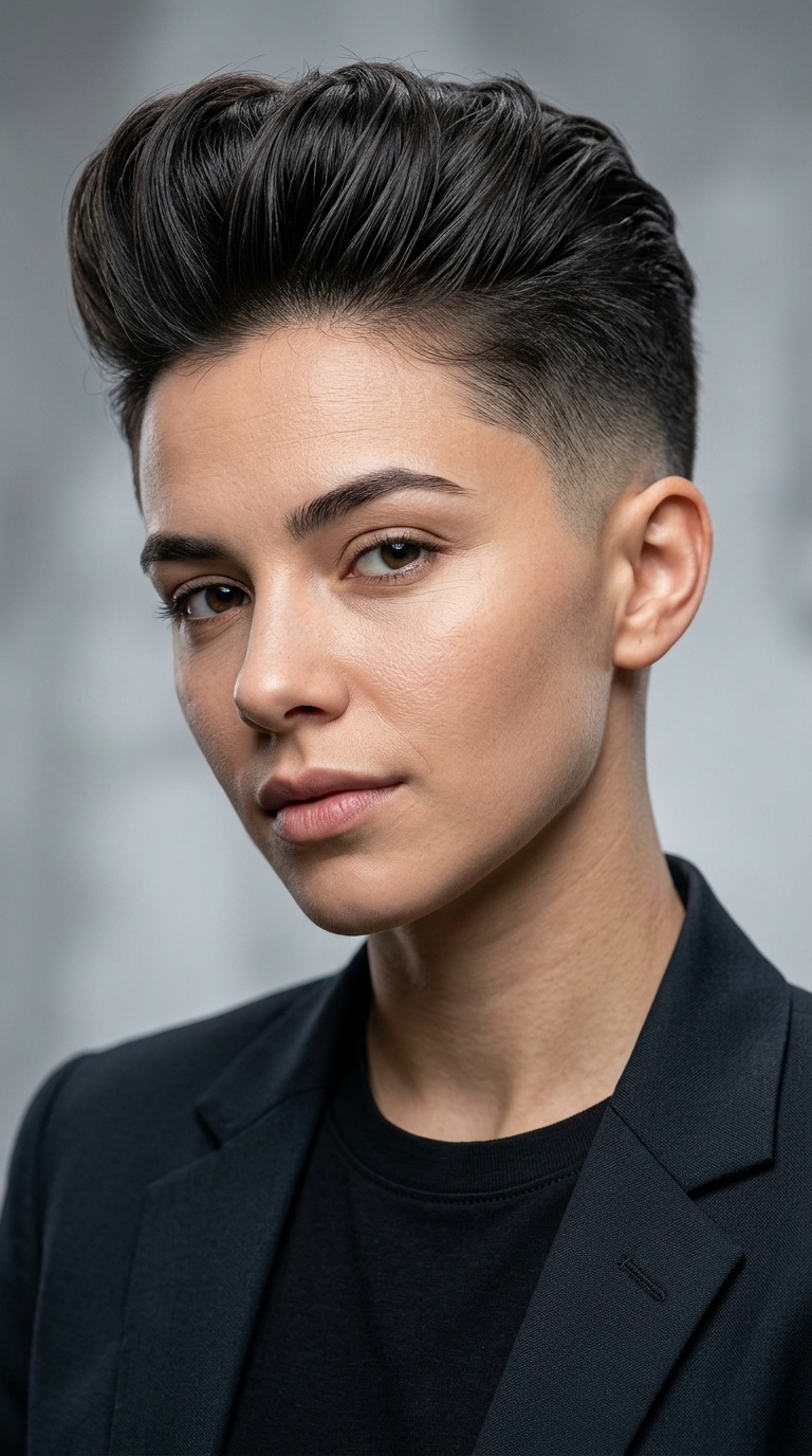 The Pompadour Fade