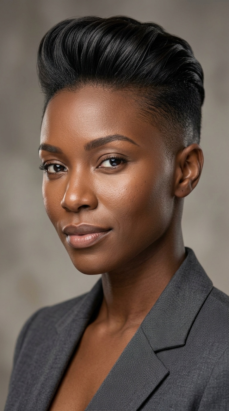 The Pompadour Fade