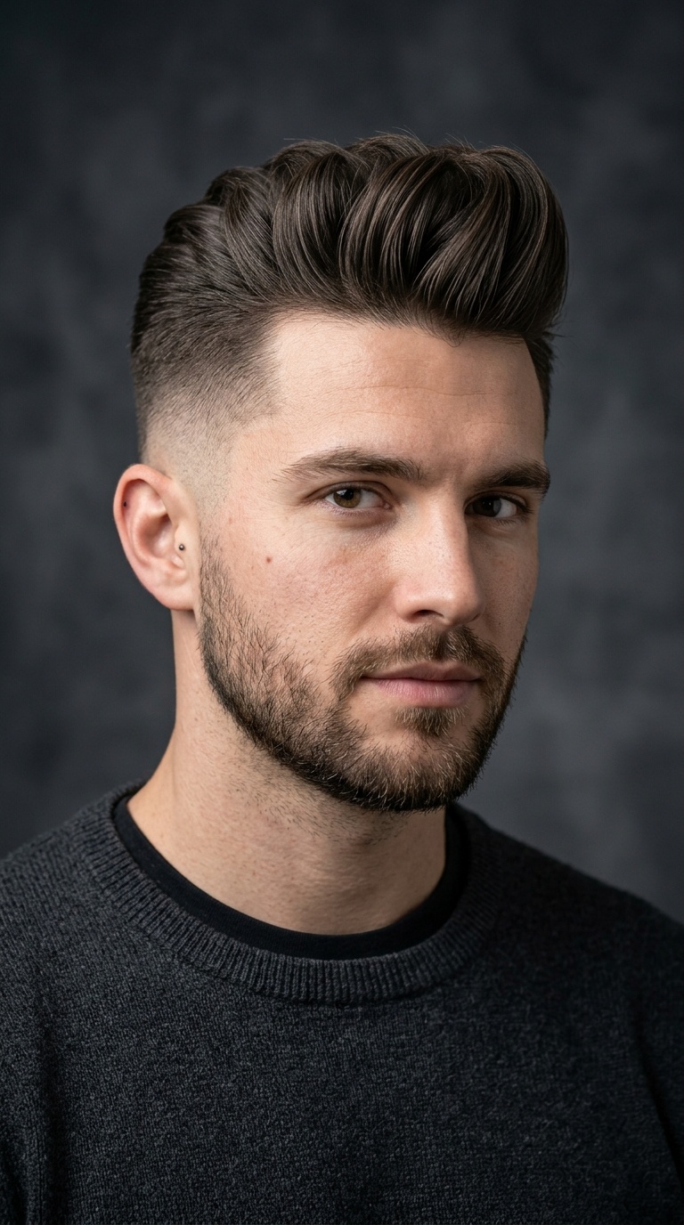 The Pompadour Fade