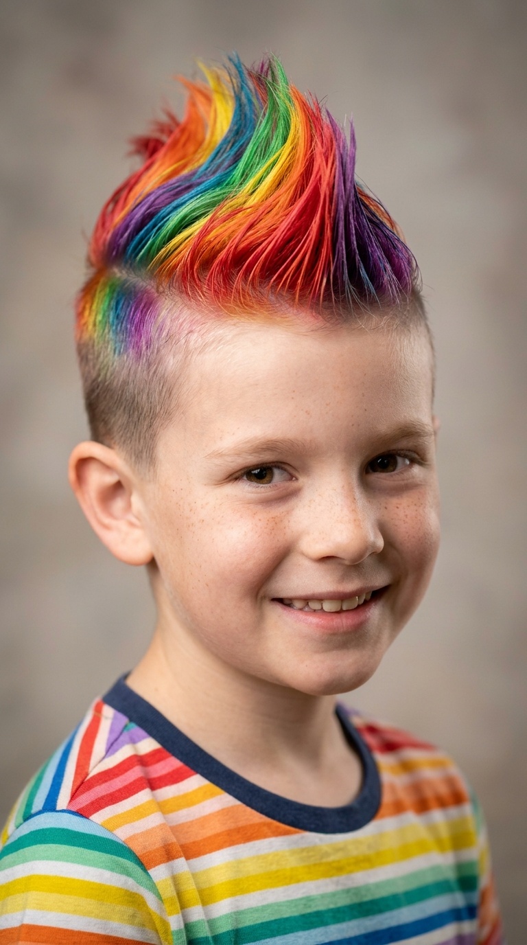 The Rainbow Faux-Hawk