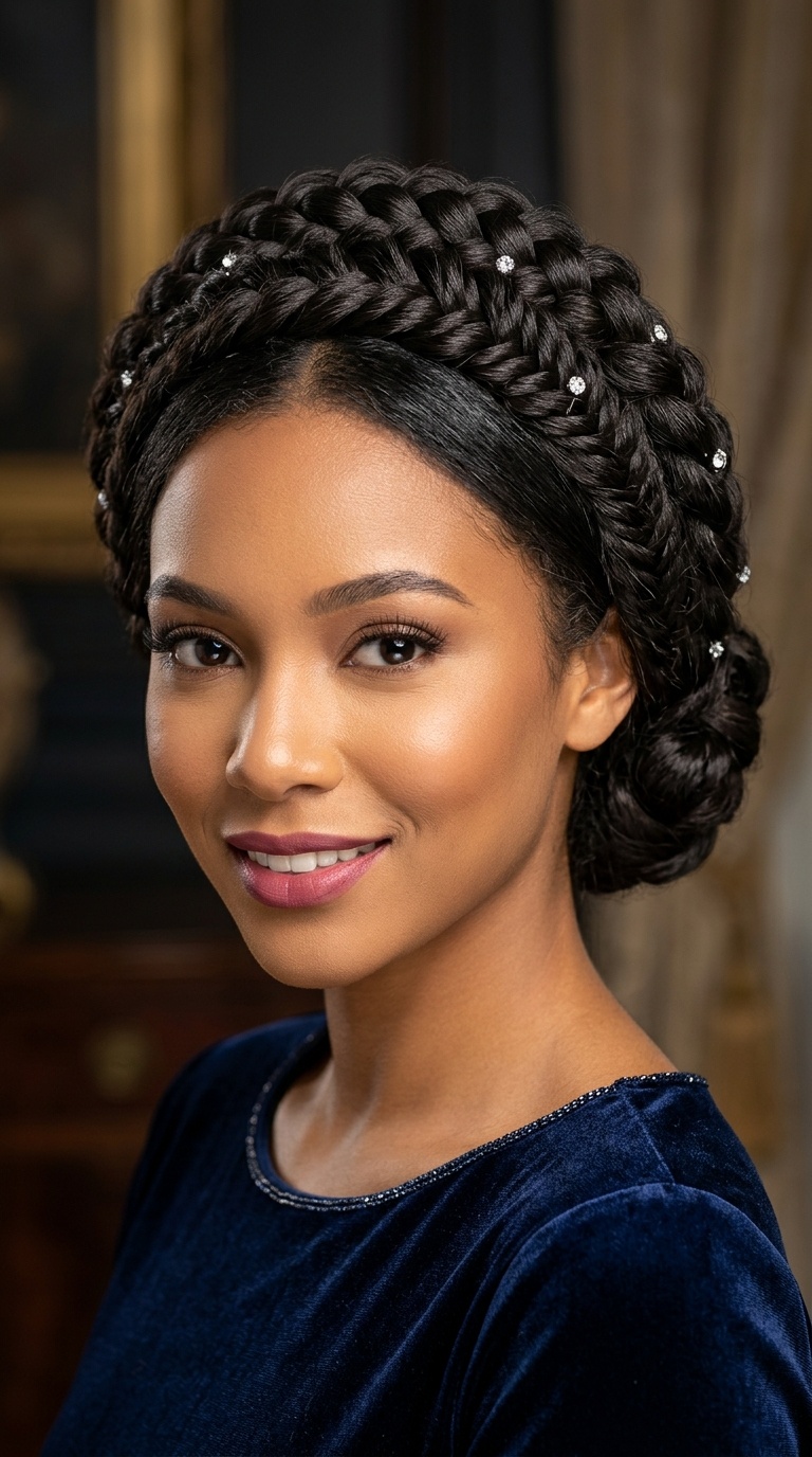 The Regal Braided Crown