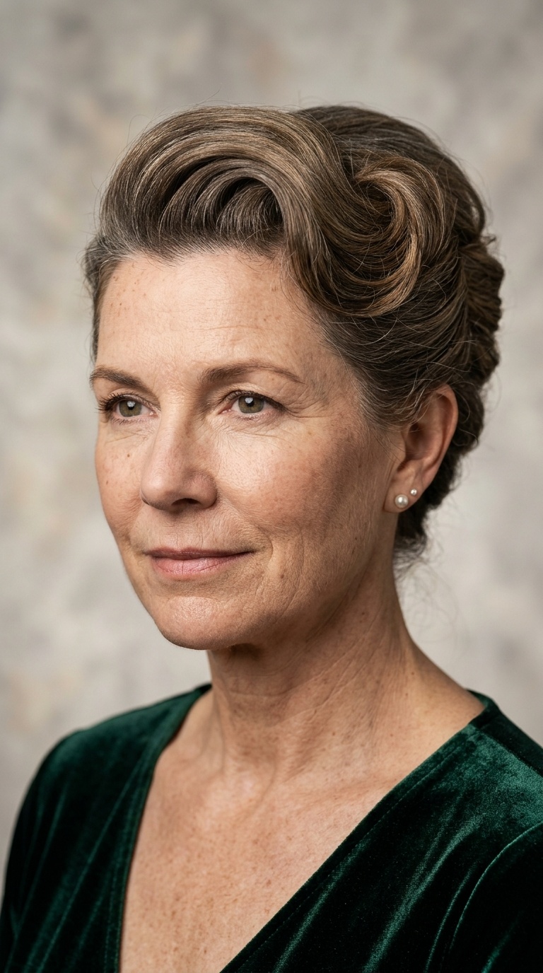 The Regal French Twist with Front Roll