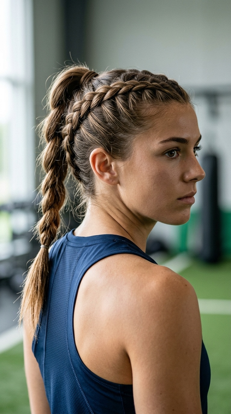 The Reverse Dutch Braid (Nape to Crown)