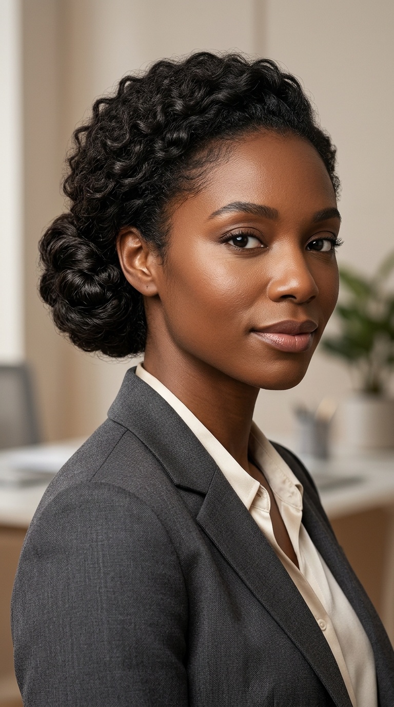The Rolled Chignon