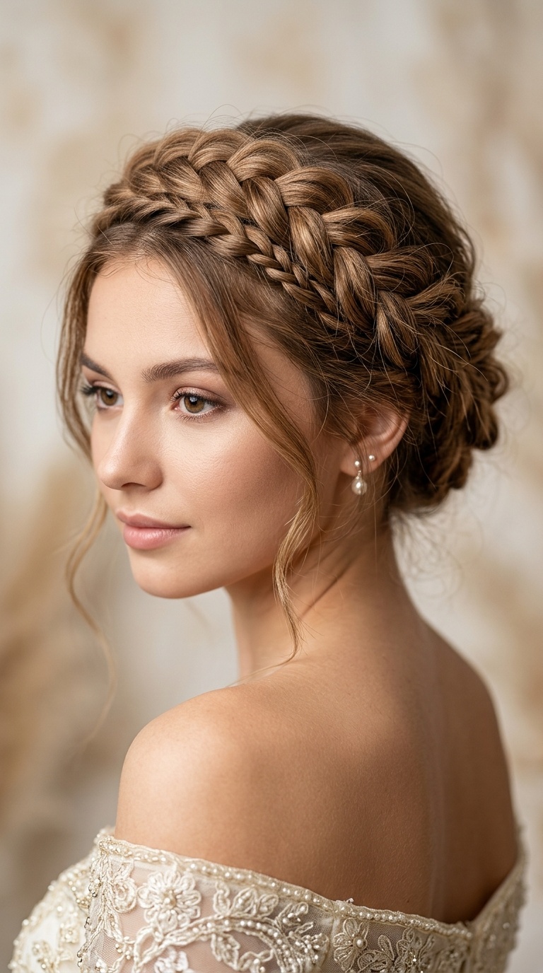 The Romantic Braided Crown