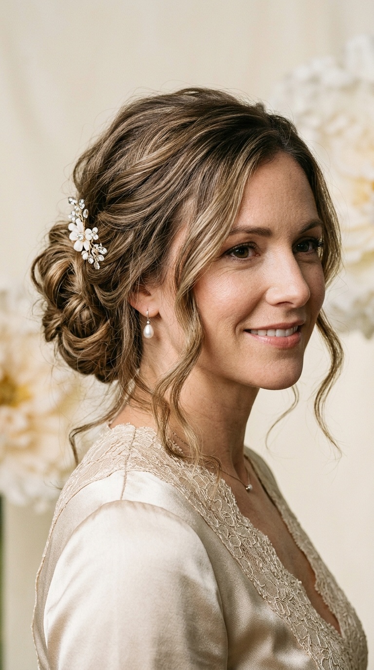 The Romantic Messy Updo