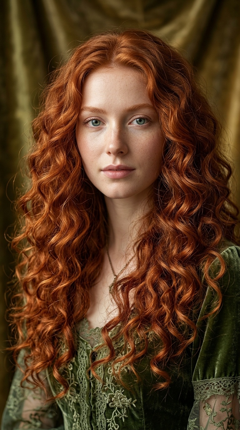 The Romantic Pre-Raphaelite Curls