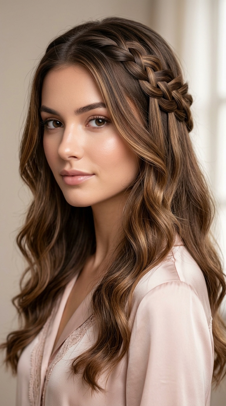 The Romantic Waterfall Braid