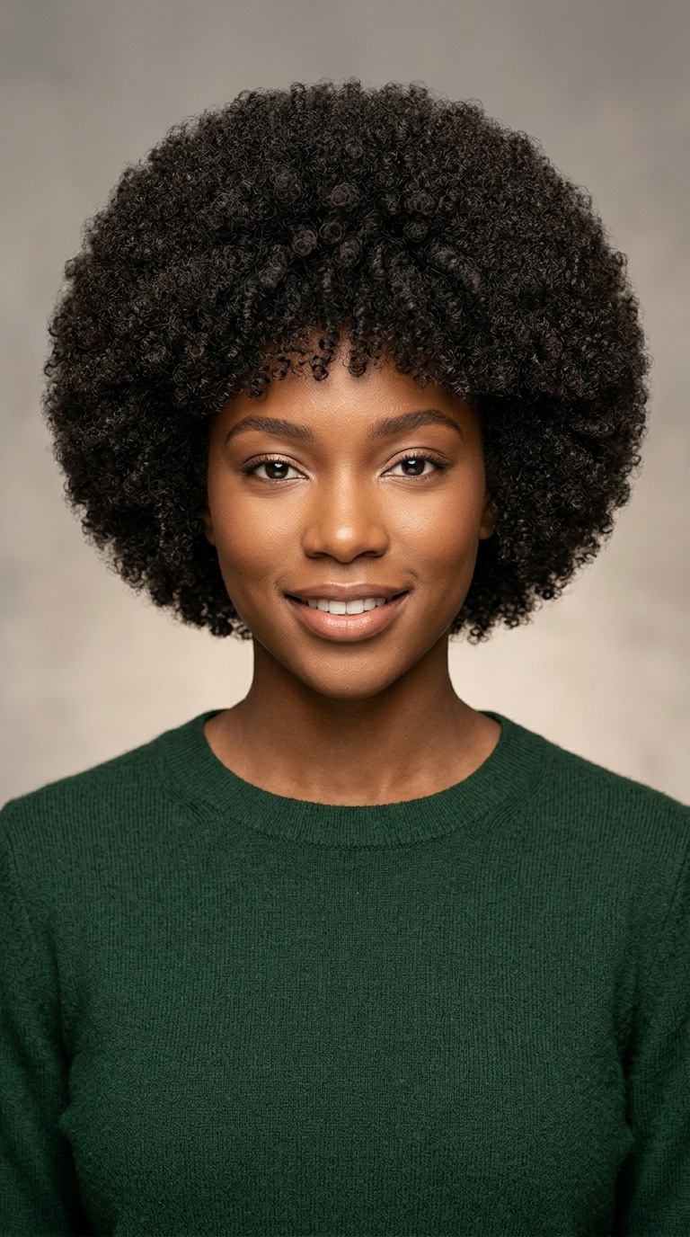 The Rounded Afro