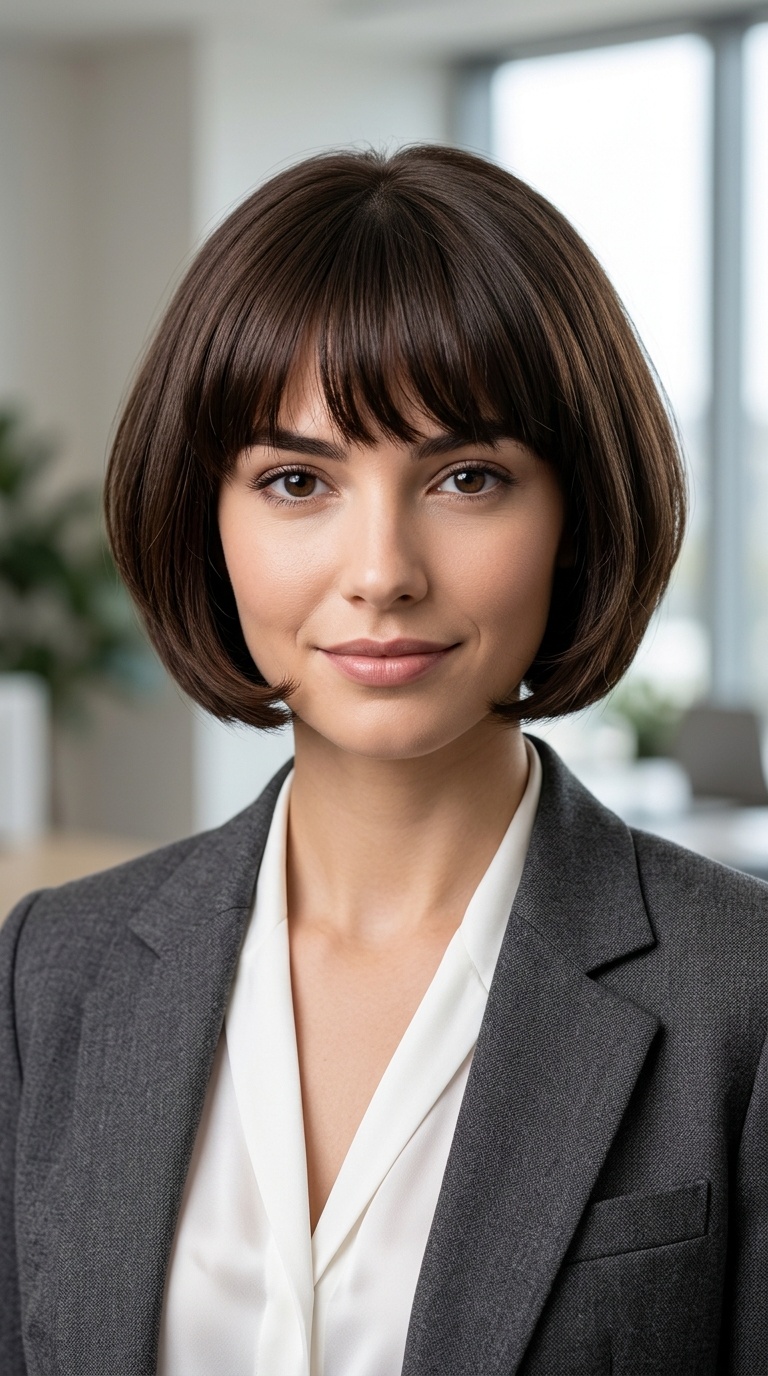 The Rounded Bowl Cut