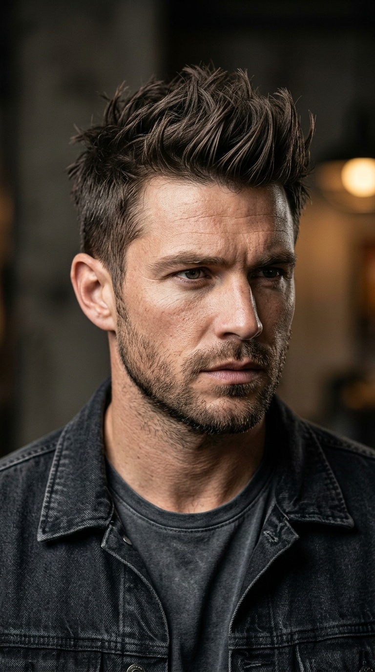 The Rugged Faux Hawk