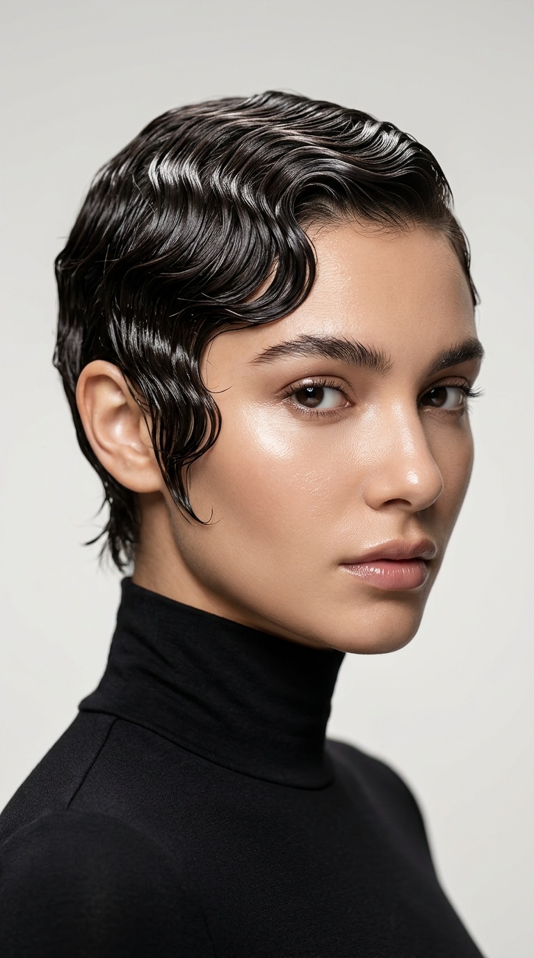 The Sculpted Finger Wave