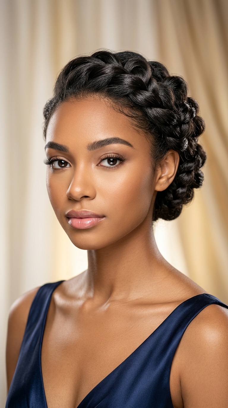 The Sculptural Knotted Updo