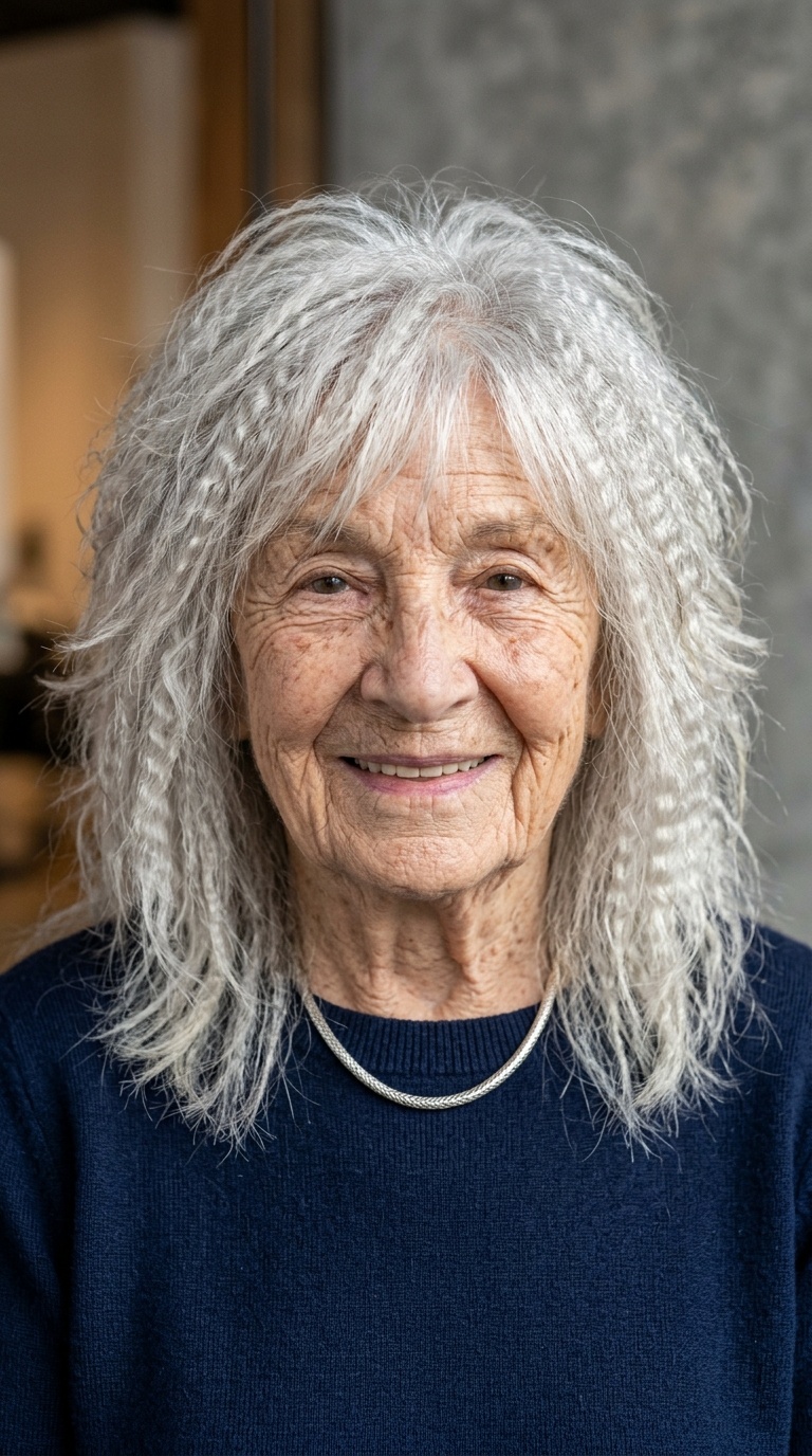 The Shaggy Layered Crimp
