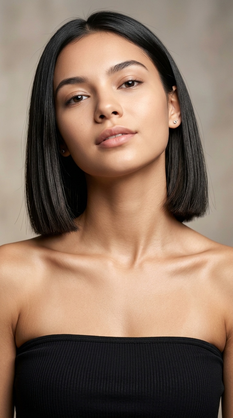 The Sharp Blunt Bob