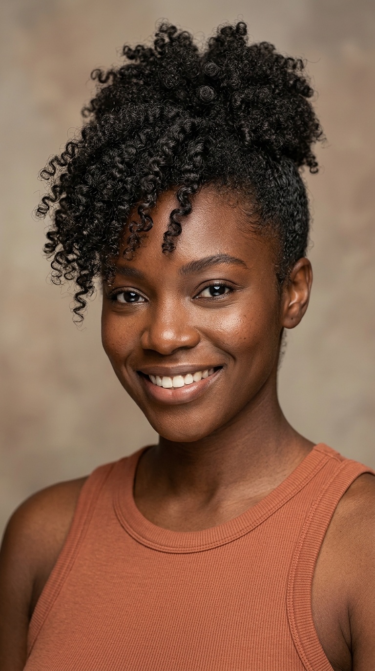 The Short Pineapple Updo