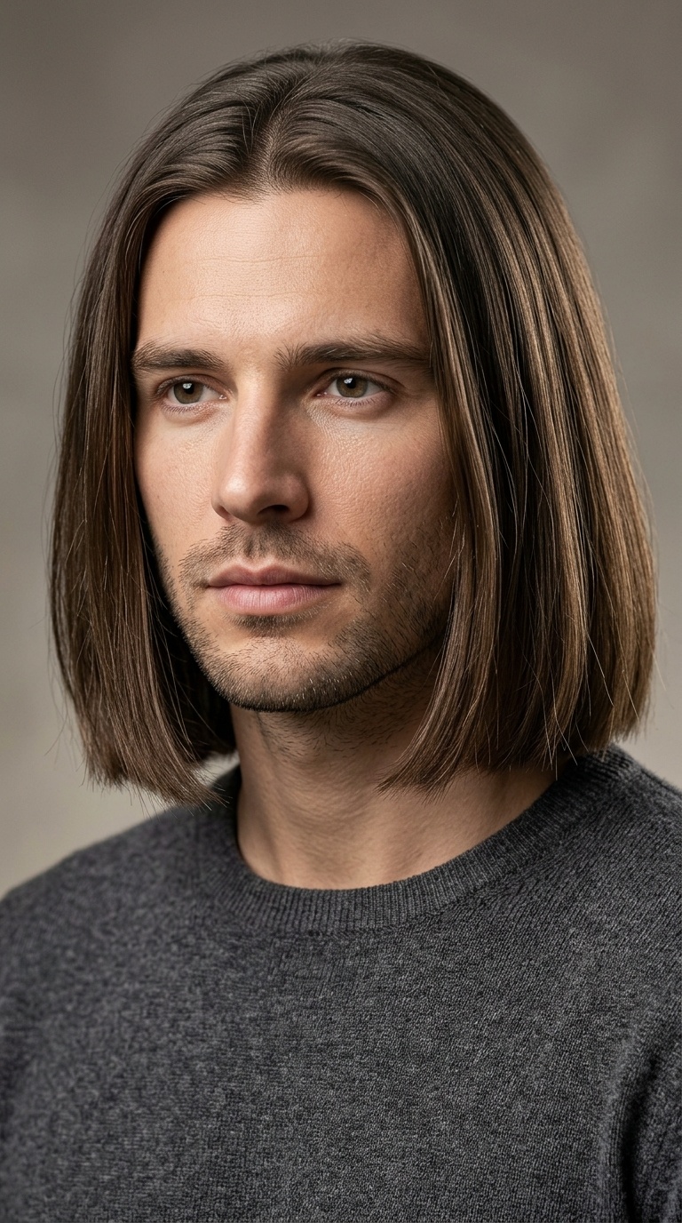 The Shoulder-Length Blunt Cut