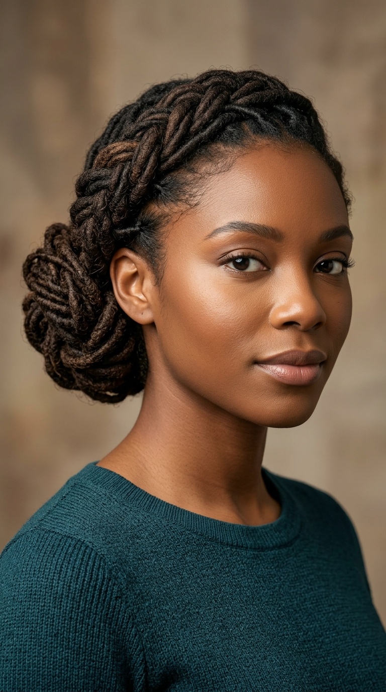 The Side-Braid Bun