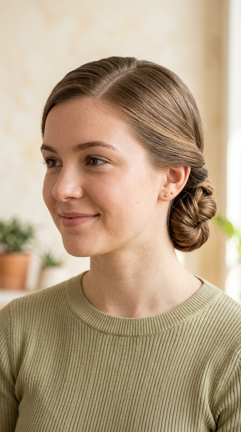 The Side-Parted Low Twist