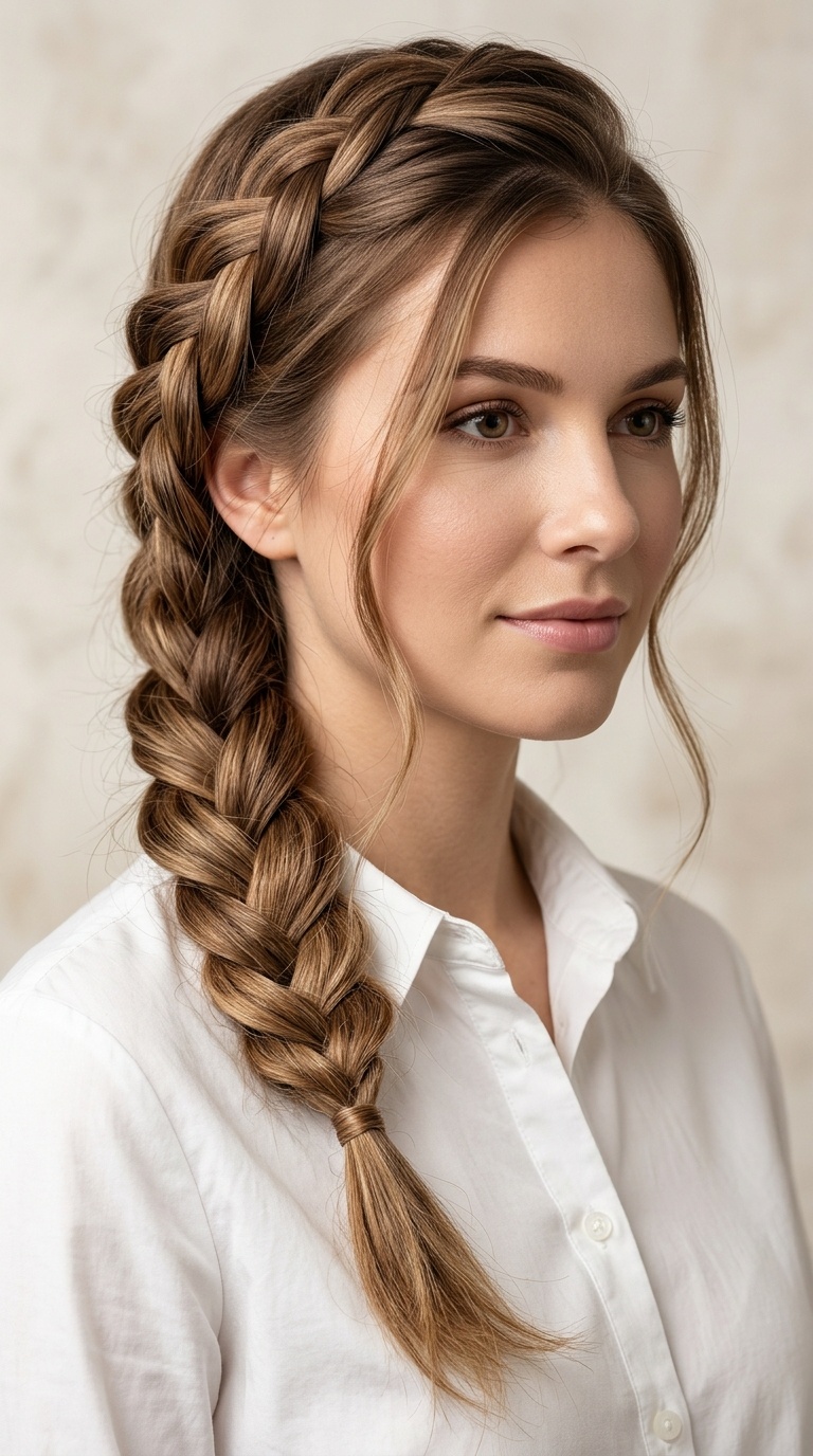 The Side-Swept Braid